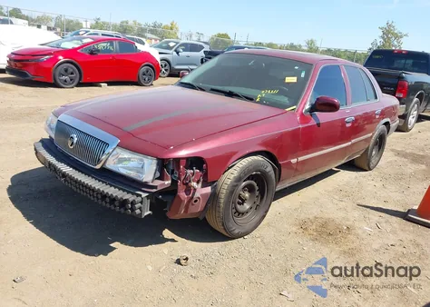 2004 Mercury Grand Marquis Ls z USA, uszkodzony, nr VIN 2MHFM75W94X678792